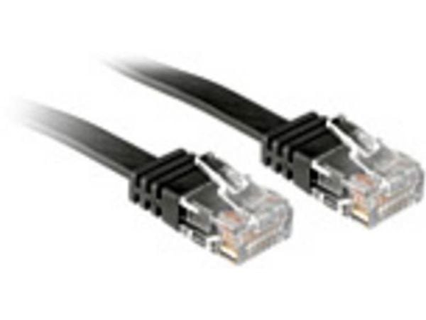 Lindy 47522, 2 m, Cat6, U/UTP (UTP), RJ-45, RJ-45, Svart