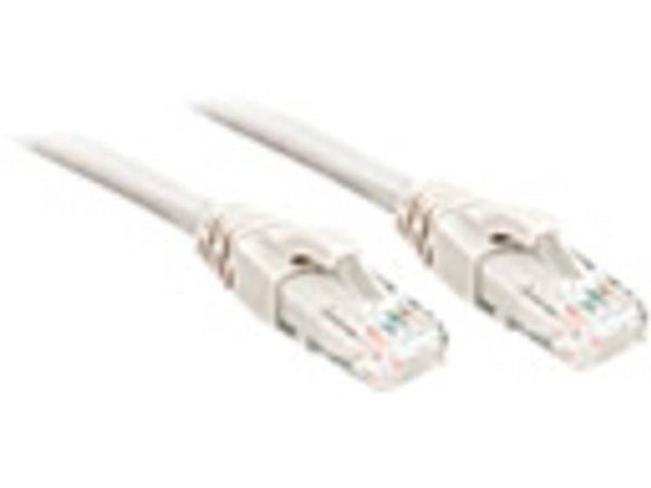 Lindy 48090, 0,3 m, Cat6, U/UTP (UTP), RJ-45, RJ-45, Valkoinen