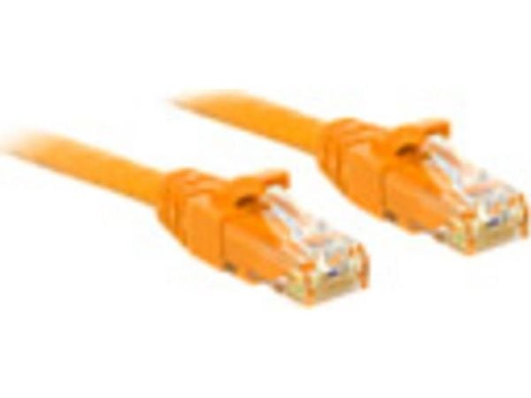 Lindy 48068, 15 m, Cat6, U/UTP (UTP), RJ-45, RJ-45, Gult