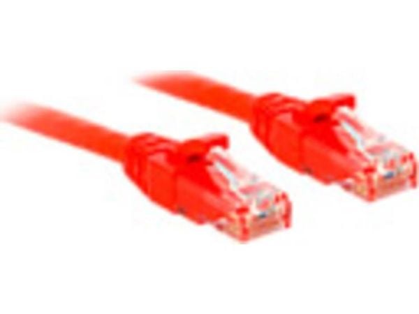 Lindy 48039, 20 m, Cat6, U/UTP (UTP), RJ-45, RJ-45, Rød