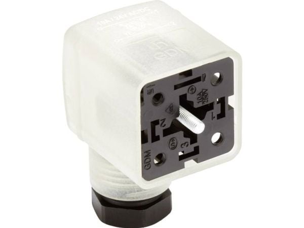 Lumberg Automation GDM21F6-D44-10D 934888014 Ventilkoppling Transparent Innehåll: 1 st