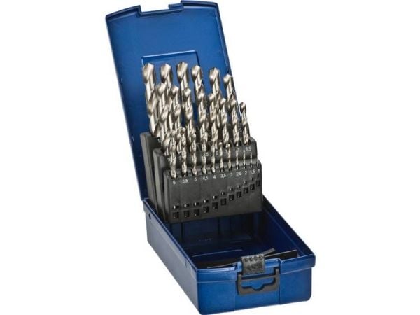 kwb 205720, Drill, Drill bit set, Høyrehåndsrotasjon, Strykejern, Plast, Profil, Rustfritt stål, 135°, Høy-Hastighets Stål (HHS)