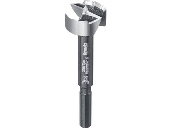 kwb 706326, Porakone, Keskitysporanterä, 2,6 cm, Kovapuu, MDF, Pehmopuu, Blisteri, 1 kpl