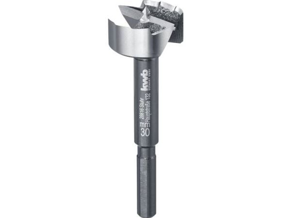 kwb 706330, Porakone, Keskitysporanterä, 3 cm, Kovapuu, MDF, Pehmopuu, Blisteri, 1 kpl