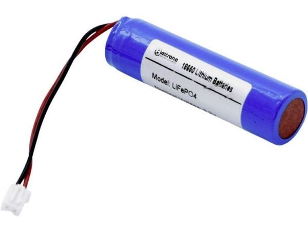 Beltrona 18650XH2.54 spesialbatteri 18650 LiFePO4 3,2 V 1500 mAh 1 stk