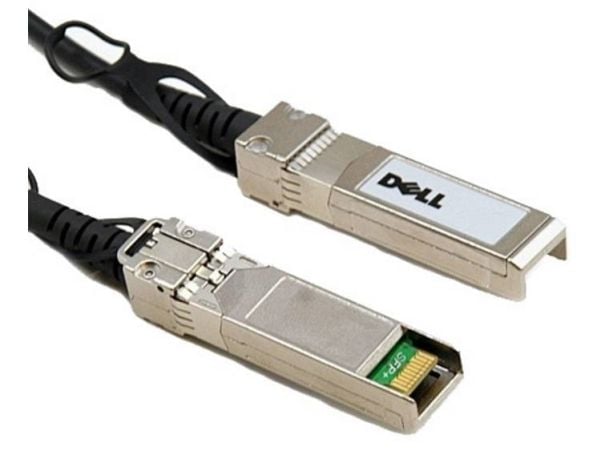 Dell 10GbE Direct Attach - Direktekoblingskabel - SFP+ (hann) til SFP+ (hann) - 50 cm - toakset - for Networking N1148; PowerSwitch S4112, S5232, S...