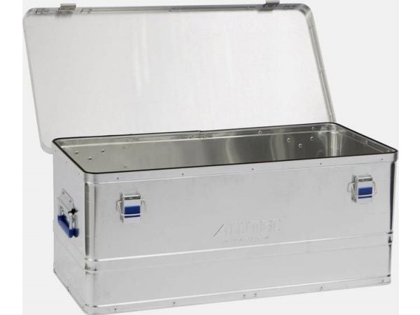 Alutec BASIC 80 10080 Transportkasse i aluminium (L x B x H) 775 x 385 x 325 mm Alutec BASIC 80 10080 Transportkasse i aluminium (L x B x H) 775 x 385 x 325 mm