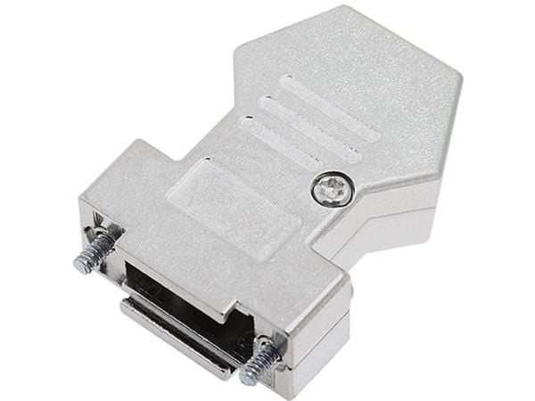 encitech DYZK09-K 6560-0202-01 D-SUB-kabinett, polantall: 9, sprøytestøpt sink, metall 1 stk
