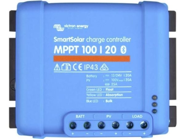 Victron Energy MPPT 100/20-48 solcelle-laderegulator MPPT 48 V 20 A