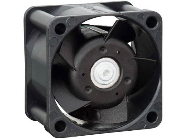 ebm-papst 414JHH, Vifte, 4 cm, 13000 RPM, 24 m³/t, Sort