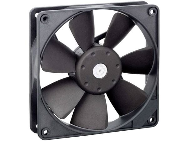EBM Papst 4412 F/2 GML Aksiaalipuhallin 12 V/DC 114 m³/h (L x S x K) 25,4 x 119 x 119 mm