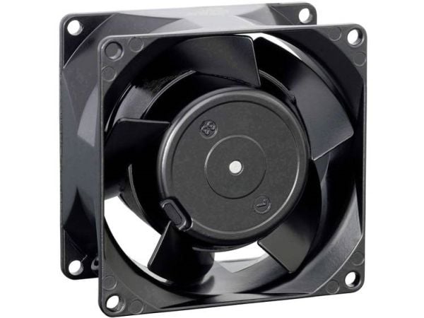 ebm-papst 8506 N, Vifte, 8 cm, 3000 RPM, 61 m³/t, Sort