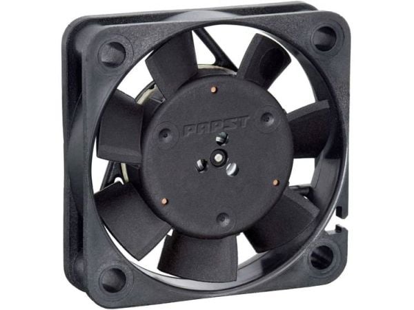 ebm-papst 412 FH, Vifte, 4 cm, 60000 RPM, 9 m³/t, Sort