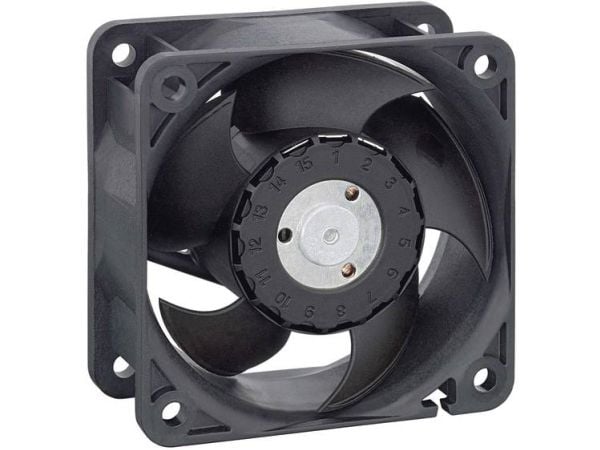 EBM Papst 622 L Aksialventilator 12 V/DC 21 m³/h (L x B x H) 25 x 60 x 60 x 60 mm