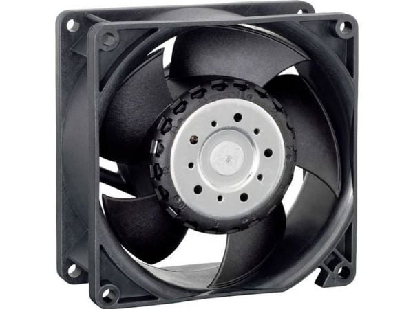 ebm-papst 3212 JH, Vifte, 9,2 cm, 11000 RPM, 237 m³/t, Sort