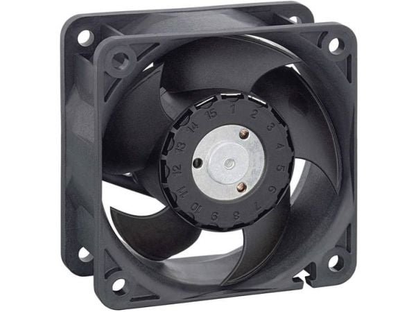 EBM Papst 624 N Aksialventilator 24 V/DC 40 m³/h (L x B x H) 60 x 60 x 25 mm