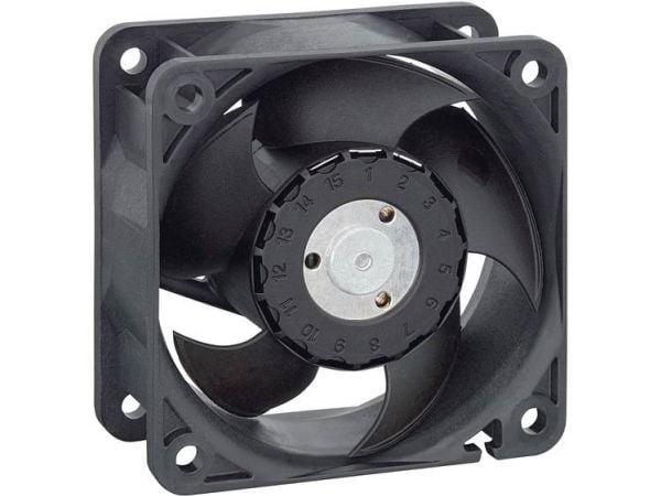 EBM Papst 634 NU Aksialvifte 24 V/DC 40 m³/t (L x B x H) 60 x 60 x 25,4 mm