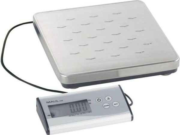 MAUL 1795009, Elektronisk brevvåg, 50 kg, 10 g, 40 g, Grå, Rostfritt stål, Digital