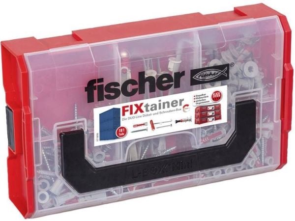 Fischer DUOLINE 181, Teräskiprokki, Betoni, Harmaa, 90 kpl, Laatikko