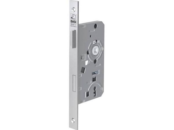 BASI 9210-5511, uppoasennettava lukko, hopea