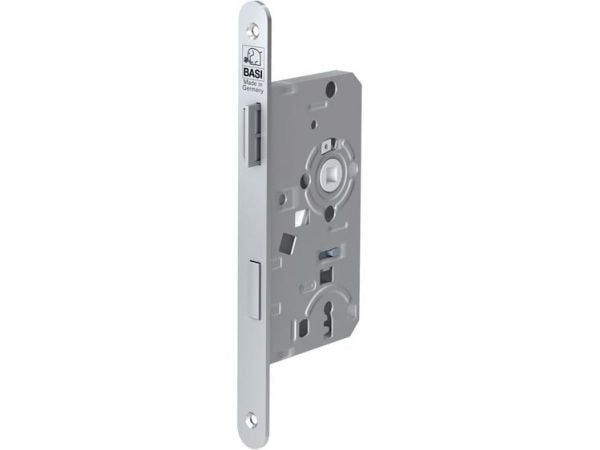 BASI 9220-5528, Mortise-lås, Sølv
