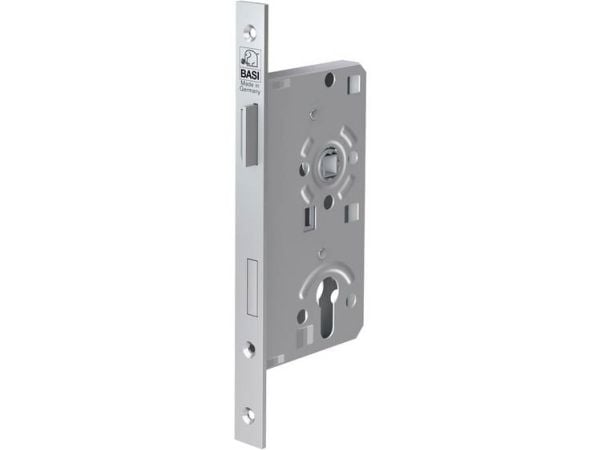 BASI 9320-5521, uppoasennettava lukko, hopea