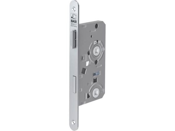 BASI 9350-5528, Mortise-lås, Sølv