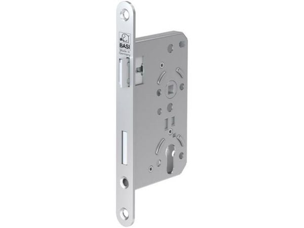 BASI 9810-6522, uppoasennettava lukko, hopea