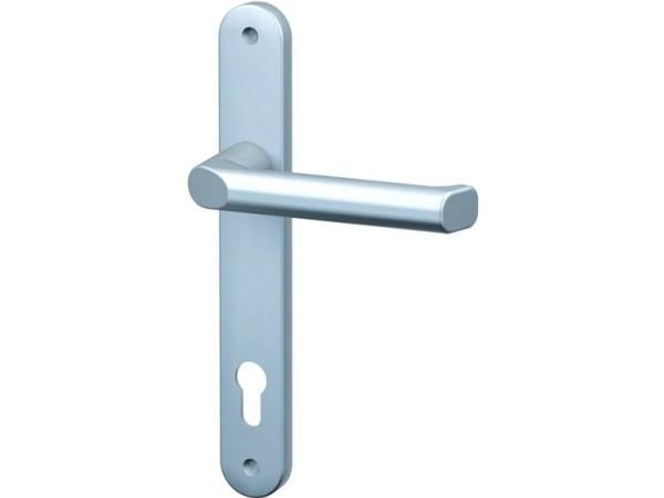 BASI 7831-0107, Käytäväoven kahva, Sisätila ja ulkotila, Ruostumaton teräs, Alumiini, 32 mm, 249 mm