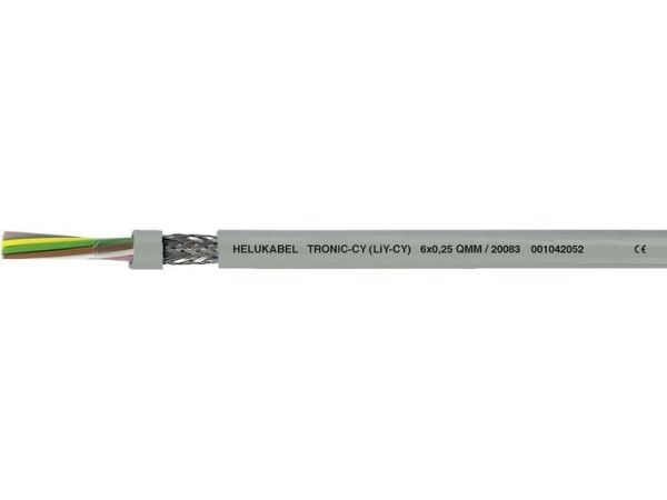 HELUKABEL 20001, Pienjännitekaapeli, Harmaa, Polyvinyylikloridi (PVC), Cooper, 0,14 mm², 12 kg/km