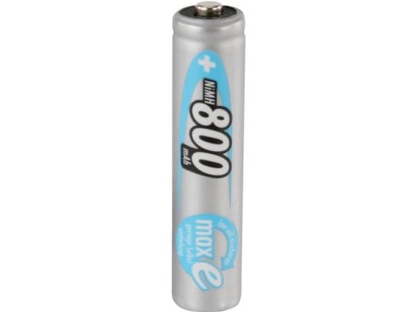 Ansmann 800mAh maxE, Oppladbart batteri, AAA, Nikkelmetallhydrid (NiMH), 1,2 V, 1 stykker, 800 mAh
