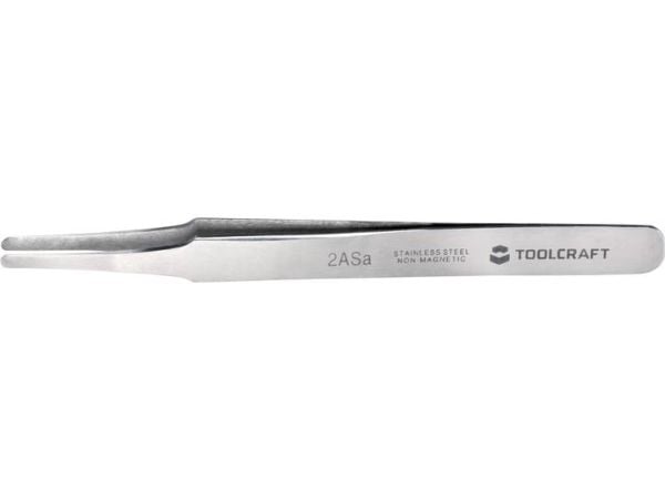 TOOLCRAFT TO-5861040 presisjons-tweezere, 1 stk, 2a, SA, 120 mm TOOLCRAFT TO-5861040 presisjons-tweezere, 1 stk, 2a, SA, 120 mm