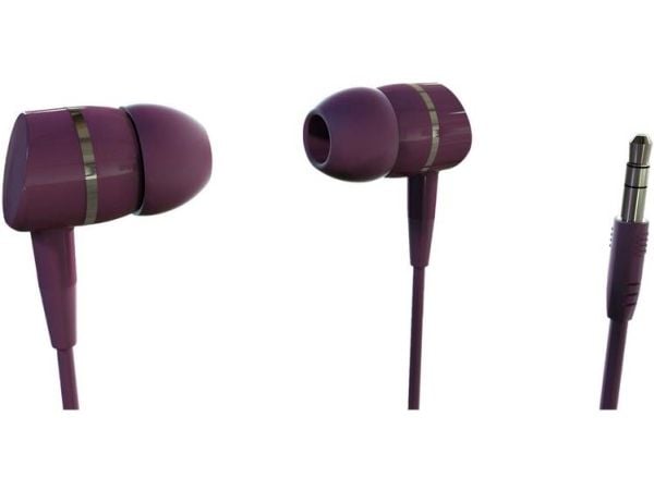 Vivanco Solidsound, Koblet med ledninger (ikke trådløs), 20 - 20000 Hz, Samtaler/musikk, Hodetelefoner, Lilla