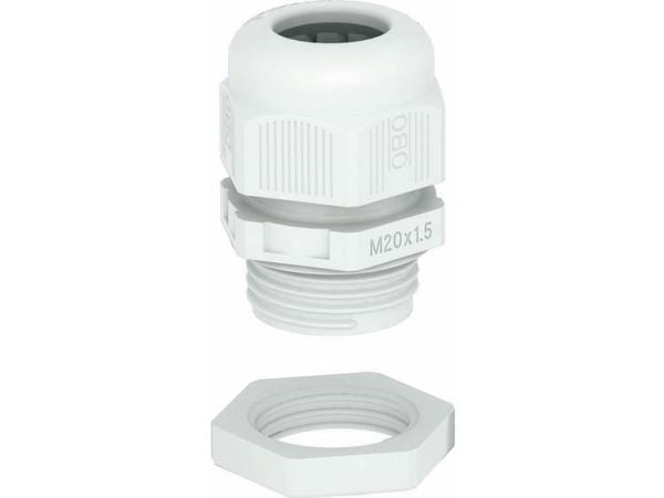 OBO Bettermann 2022764 kabelgenomföring 1,5 mm plast PA ljusgrå 50 st