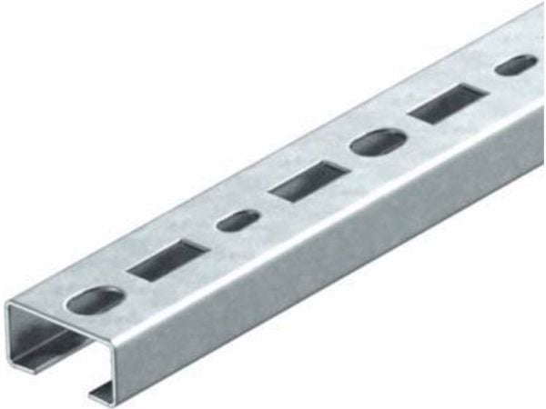 Obo Bettermann 1104268, Terästä, Metallinen, Rei''itetty, U-muotoinen, 1 kpl, Yksivärinen