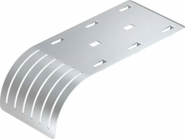 Kaapeliläpivientilevy KAB GR FS verkkokaapelihyllylle 192x85x51 (6220139)