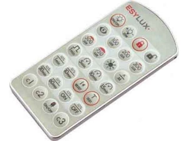 ESYLUX EM10425530, Trykknapper, Grønn, Metallisk, Sølv