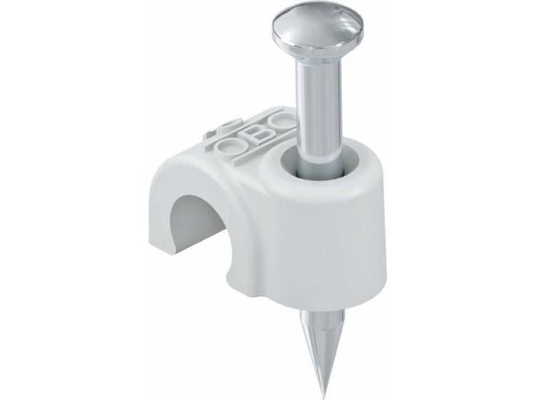Iso spikerklips 20 mm L50 PP lys grå RAL7035 2228416 (2020) 50 LGR