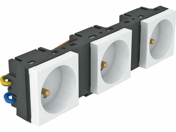 OBO Bettermann MT45V 3 3WS V väggdosa OBO Bettermann MT45V 3 3WS V väggdosa