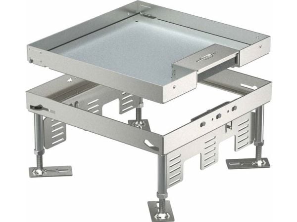 OBO Bettermann Vertr neliskanttinen kasetti 242x243mm RKSN2 9 VS 2 (7409218)