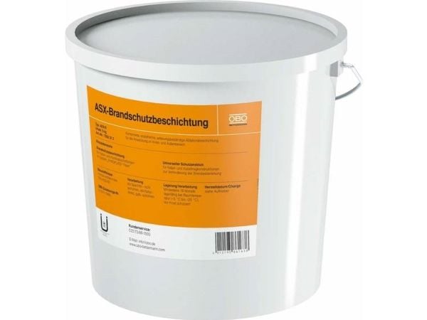Obo Bettermann ASX-E, 5 kg, cables, 4 m², Bøtte, 1 stykker, 5 - 25 °C