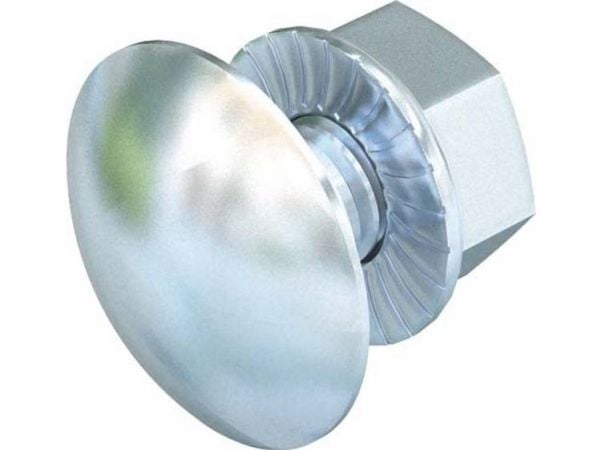 OBO Bettermann FRSB 6X12 VZ G 6406133 Runde, flade skruer 6 mm 12 mm Stål 10 stål 10 stk
