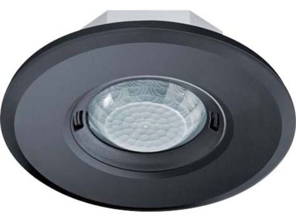 ESYLUX PD-FLAT 360i/8, Ledningsført, 50 m, Loft, Sort, IP20, 3 m
