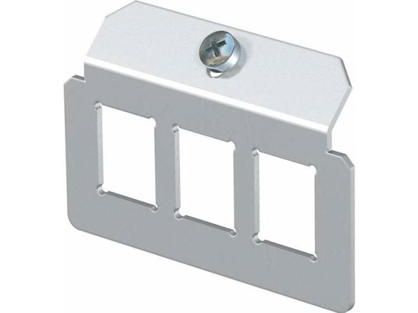 OBO Bettermann-tukilevy MTM3C, jossa on 3 x reikäkuvio tyyppi C (7407828)