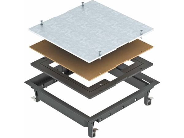 OBO Bettermann Vetolaatikon insertti ZES9-2 U10T 9011 grafiitti musta (7406674)