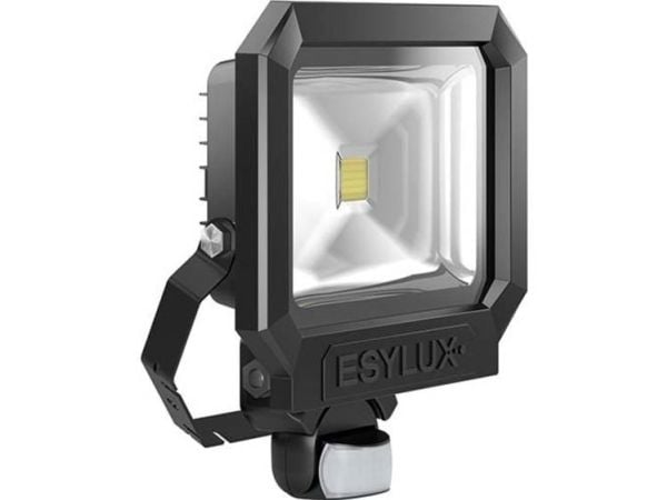 ESYLUX EL10810138, musta, IP65, Alumiini, Muovi, I, U-kiinnike, IK08