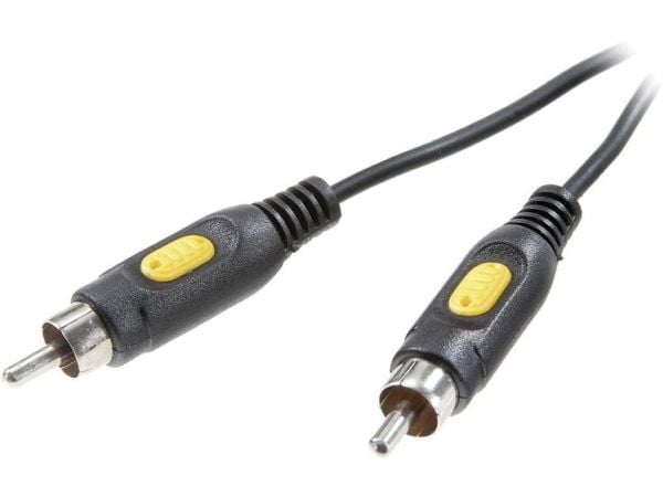 SpeaKa Professional SP-7869860, RCA, Hankjønn, RCA, Hankjønn, 10 m, Svart