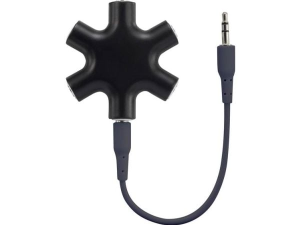 SpeaKa Professional SP-7870556, Svart, 0,18 m, Lyd (3,5mm)