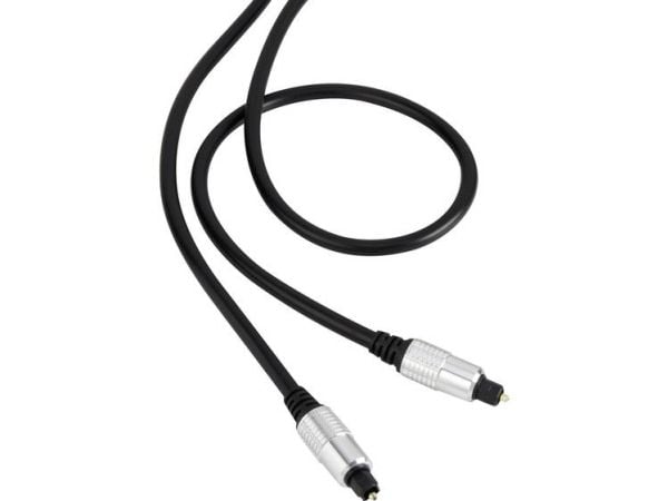 SpeaKa Professional SP-7870568, TOSLINK, Hankjønn, TOSLINK, Hankjønn, 1,5 m, Svart