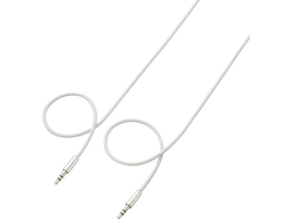 SpeaKa Professional SP-7870696, 3.5mm, Hankjønn, 3.5mm, Hankjønn, 1,5 m, Hvit